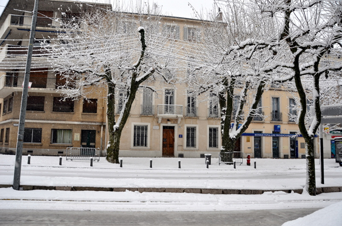 Aubagne neige 7 1 2009 (45)11h16 Maison natale M Pagnol