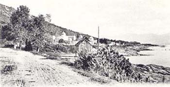 Ajaccio route des Sanguinaires
