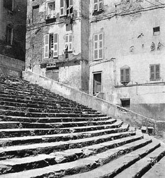 Bastia escalier