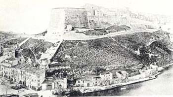Bonifacio vue sur la ville