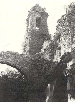 Casabianca Ruine du couvent  P Paoli fut proclamé gouverneur 1755